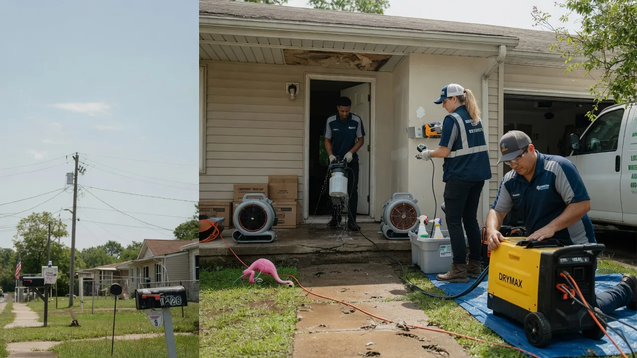 Storm Damage Water Removal in Bloomington, TX near me